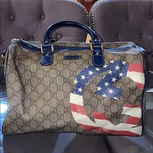 authentic Gucci American Flag bag limited edition